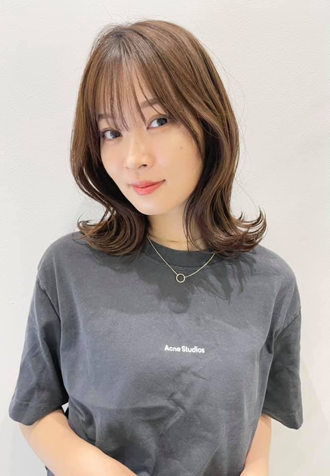 Gold Brown Medium Bob