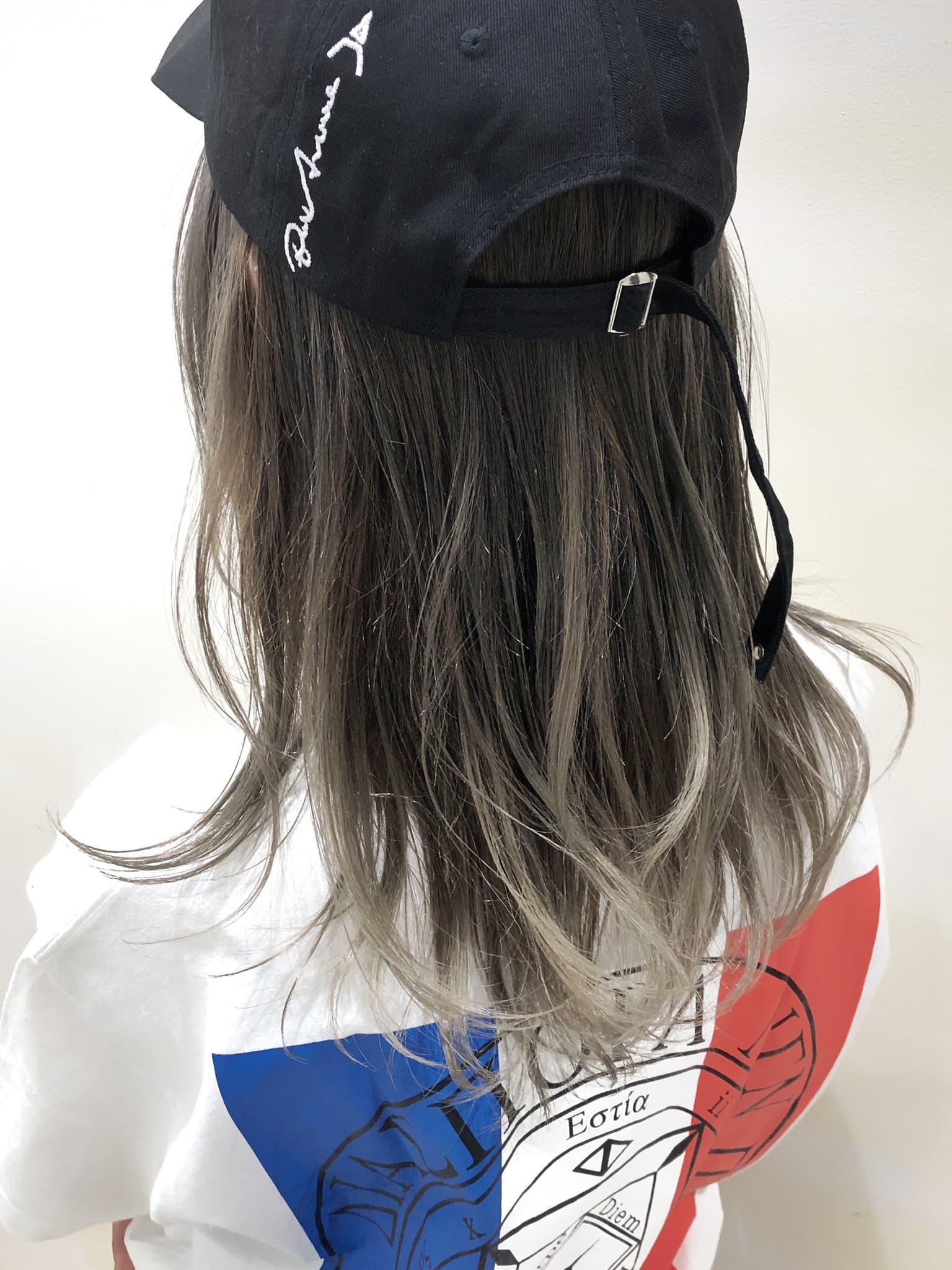 Layered Ash Gray Long